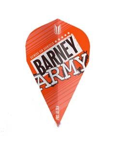 Target piórka BARNEY ARMY PRO.ULTRA ORANGE vapor