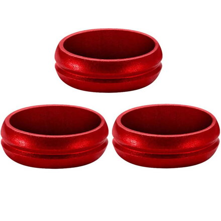 Mission F-Lock Rings Red