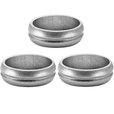 Mission F-Lock Rings Silver