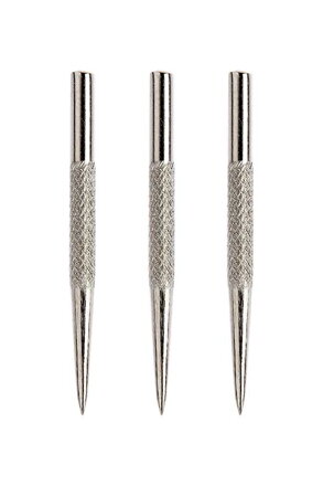 Winmau groty steel Silver Knurled 32 mm