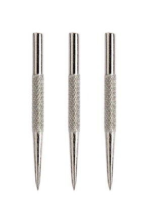 Winmau groty steel Silver Knurled 32 mm