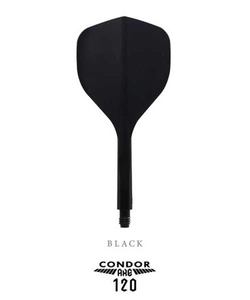Condor Axe 120 trójskrzydłowe piórka Black Standard