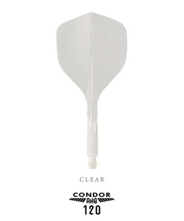 Condor Axe 120 trójskrzydłowe piórka Clear Standard
