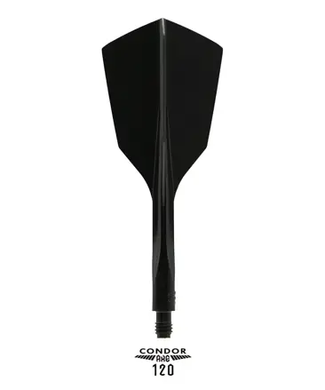 Condor Axe 120 trójskrzydłowe piórka Narrow Black