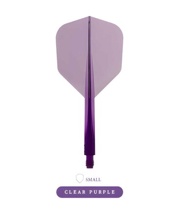 Condor piórka Axe Clear Purple Small