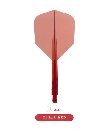Condor piórka Axe Clear Red Small