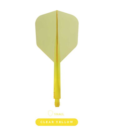 Condor piórka Axe Clear Yellow Small
