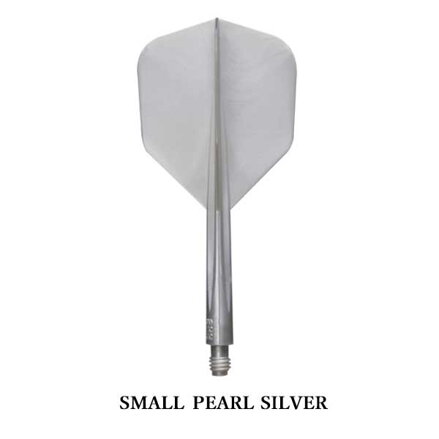 Condor piórka Axe Metallic Pearl Silver Small