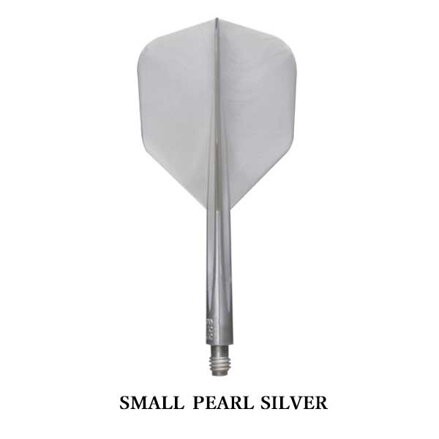 Condor piórka Axe Metallic Pearl Silver Small