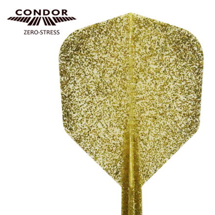 Condor piórka Lame Glitter Gold