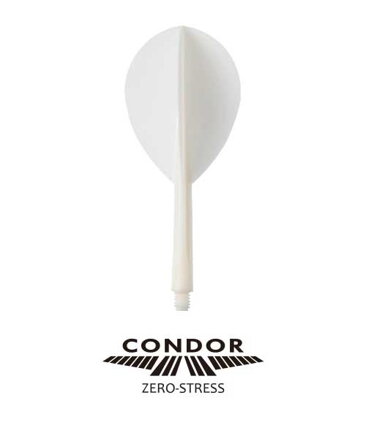 Condor piórka White Teardrop