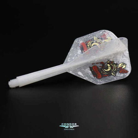 Condor piórka Over Kill Marble Cleer White Small 