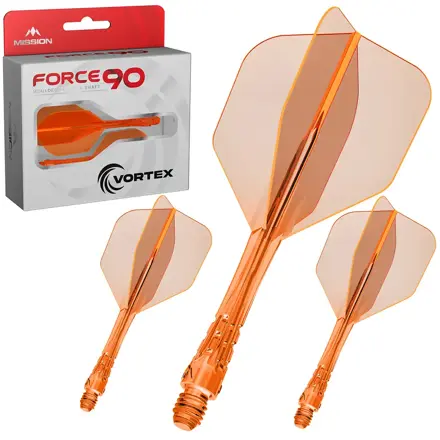 Mission piórka Force 90 Vortex Neon Orange No.6