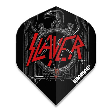 Winmau piórka Rock Legends Slayer Black Eagle