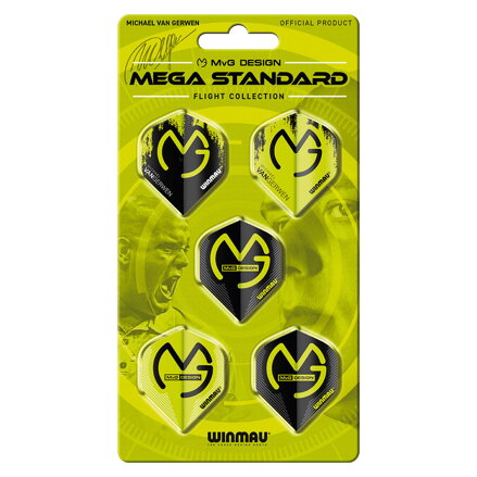 Winmau zestaw letek MvG Mega Standard