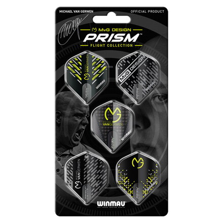 Winmau zestaw piórek MvG Prism 2