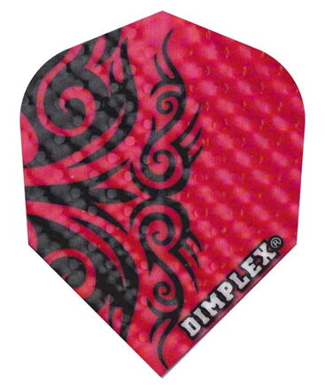 Harrows piórka Dimplex Tribal Red No.6