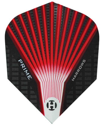 Harrows piórka Prime Fan Red No.6