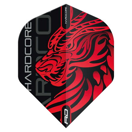 Red Dragon piórka Jonny Clayton Dragon Hardcore Standard