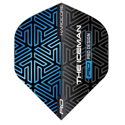 Red Dragon piórka Gerwyn Price Blue & Black
