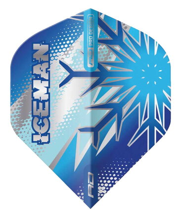 Red Dragon piórka Gerwyn Price Blue Flake "Iceman" No.2