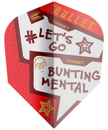 Target piórka Stephen Bunting Mental 3 komplety Ten-X