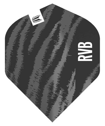 Target piórka RVB Brass No.2 Black