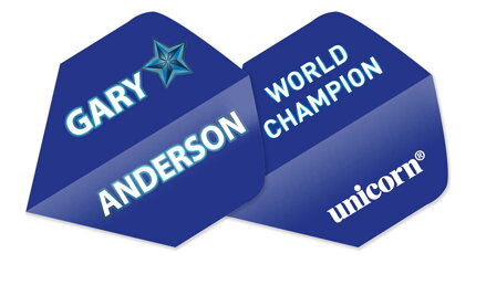 Unicorn piórka Gary Anderson Blue Star
