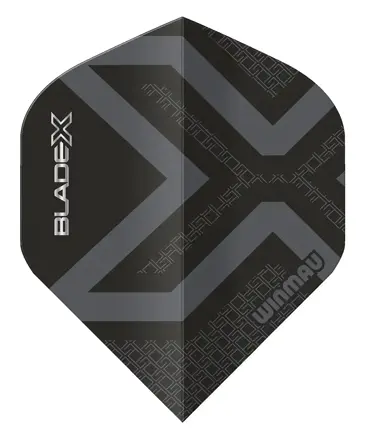 Winmau piórka Blade X Metallic Black