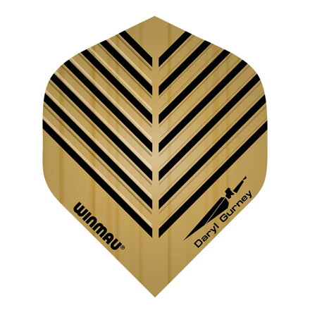Winmau piórka Embossed Daryl Gurney Gold