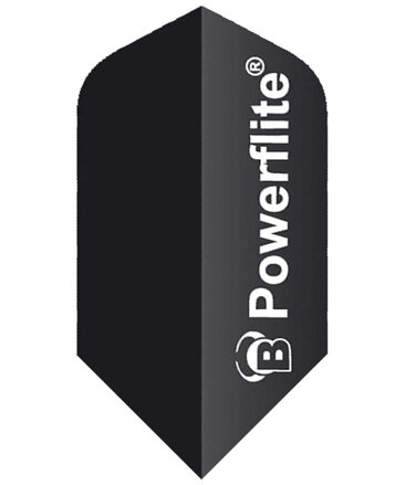 Bulls piórka Powerflite Solid Black Slim