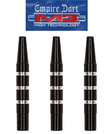 Empire Dart shafty M3 Aluminium Black Short