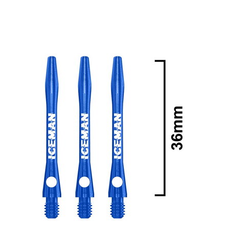 Red Dragon Shafty Iceman Aluminium Blue Short