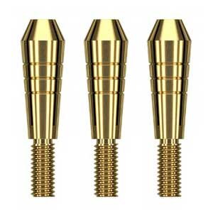 Target shafty Aluminium Gold Tops