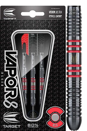 Target lotki Vapor8 black 23g red steel