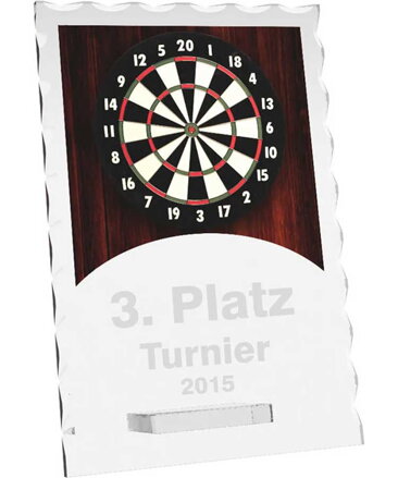 Szklane trofeum CR4244M25