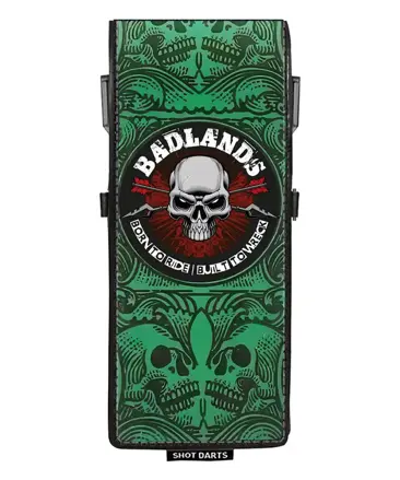 Shot Badlands Inked Dart Wallet Green