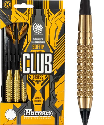 Harrows lotki Club Brass soft 16g K