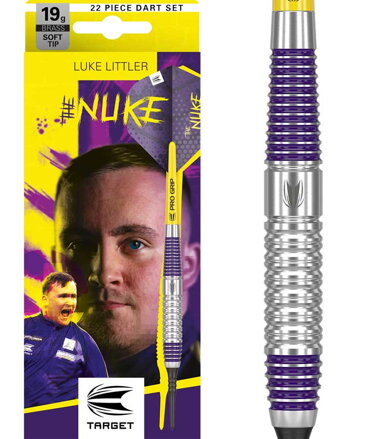 Target lotki Luke Littler Brass soft 19g