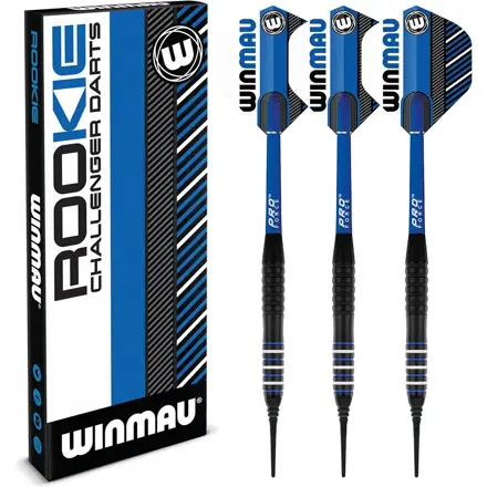 Winmau lotki Rookie Brass Blue soft 20g