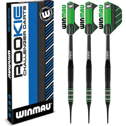 Winmau lotki Rookie Brass Green soft 20g