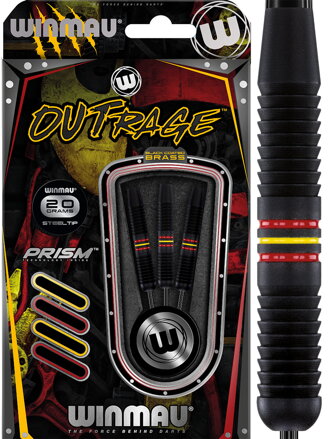 Winmau lotki Outrage steel 20g