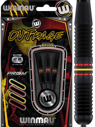 Winmau lotki Outrage steel 22g