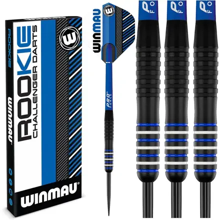 Winmau lotki Rookie Brass Blue steel 20g