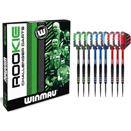 Winmau lotki Rookie Brass Muti Pack steel 20g
