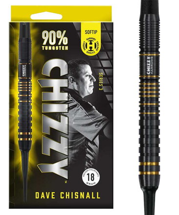 Harrows lotki Dave Chisnall "Chizzy" S3 soft 18g