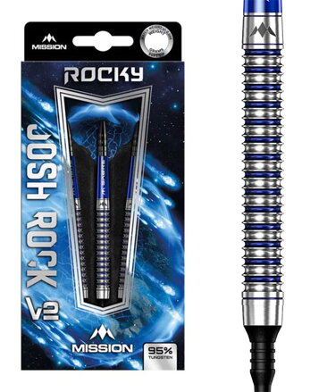 Mission lotki Josh Rock "Rocky" V2 Silver & Blue soft 18g