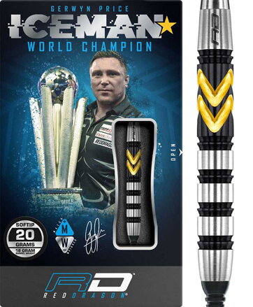 Red Dragon lotki Gerwyn Price Thunder SE soft 20g