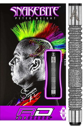 Red Dragon lotki Peter Wright SNAKEBITE Euro 11 Element 18g soft