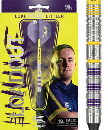 Target lotki Luke Littler Loadout soft 19g